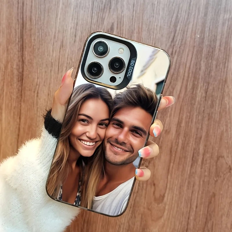 For iPhone 17 17Air 16 16E 15 14 13 12 11 Pro Max Mini SE 2020 2022 XS XR 7 8Plus DIY Photo Customized Case IMD Shockproof Cover