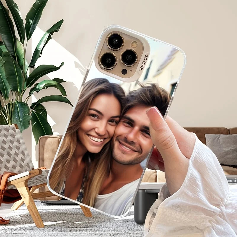 For iPhone 17 17Air 16 16E 15 14 13 12 11 Pro Max Mini SE 2020 2022 XS XR 7 8Plus DIY Photo Customized Case IMD Shockproof Cover
